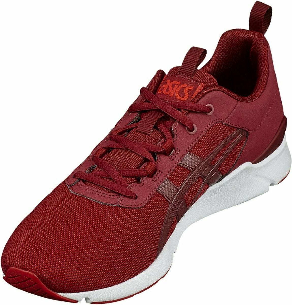 Asics lyte jogger red best sale